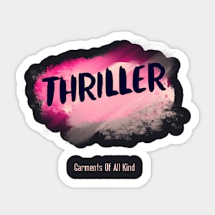 Thriller Sticker